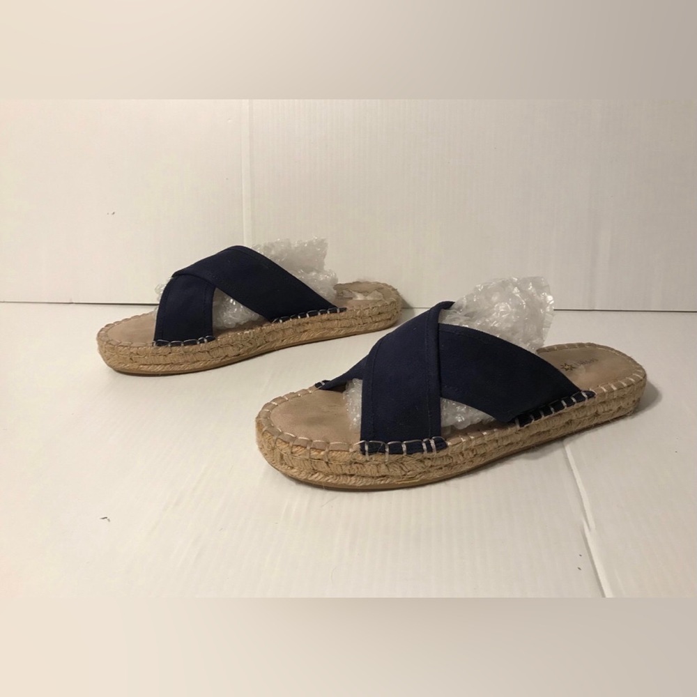 Seven Dials espadrille slide on sandals size 9 1/2 M